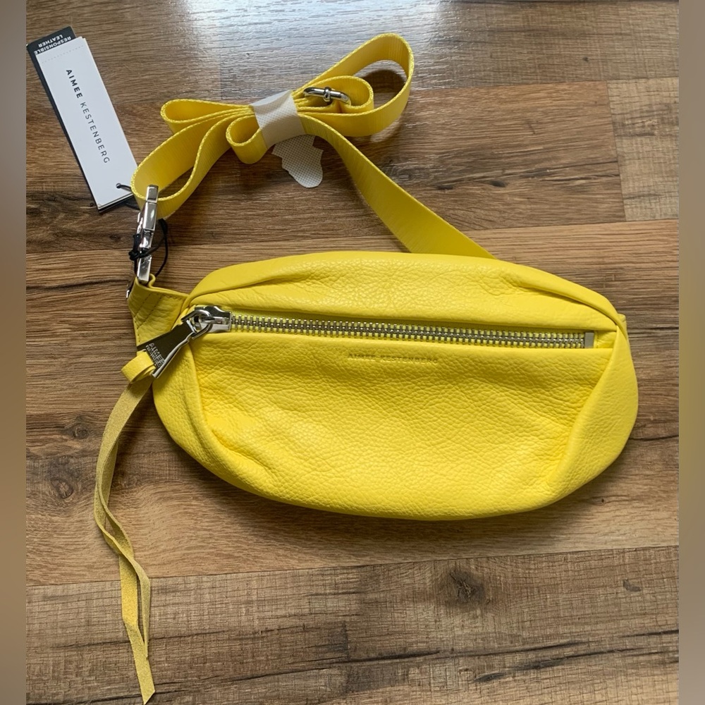 Leather Convertible Milan Belt Bag Aimee Kestenberg (Bum Bag) NWT